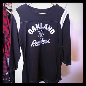 Oakland Raiders long sleeve tee